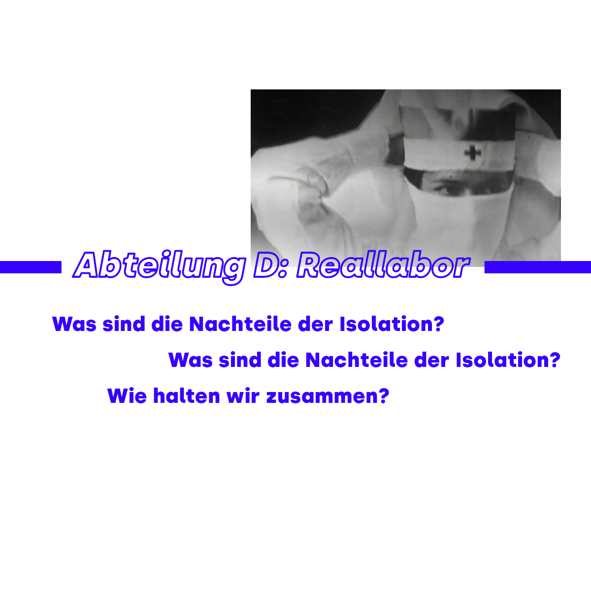 Abteilung D: Reallabor